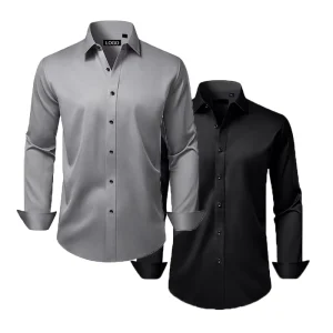 High Quality Men’s Long Sleeve Cotton Men’s Quick Dry Shirt Men’s Casual Work Shirt