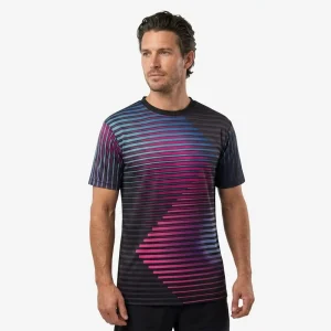 High Quality Men’s Sportswear Custom Logo Quick Dry Running Tee for Badminton Soft Sublimation Table Tennis Sports Solid Knitted