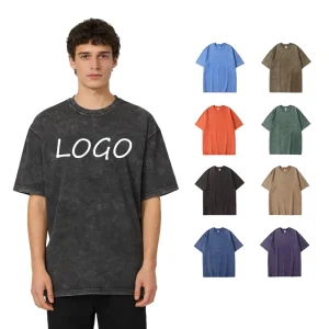 High Quality Men’s T Shirts Customized Vintage New Style Fashion 100% Cotton Round Neck Streetwear T Shirt
