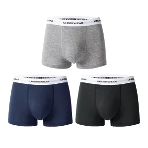 High Quality Men’s Underpants Soft Elastic Men Boxer Customize Comfortable All Size Men’s Sports Underwear