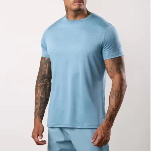 High Quality Muscle Fit t Shirt for Men Tee Custom Sports Brand Skin Friendly Quick Dry Gym Workout Men’s T Shirts