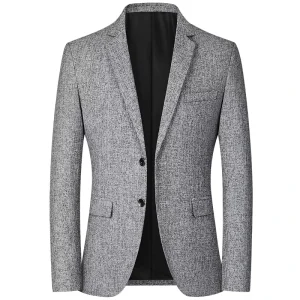 High Quality Plus Size Men’s Suit Blazer Fashion Blazers Jackets for Men Formal Men’s Blazer Casual