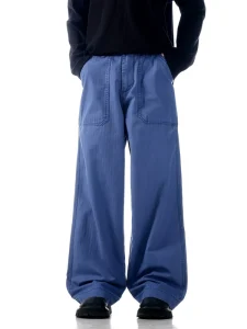 High Quality Straight Fit Pants Men Casual Polyester Cotton Cargo Pants for Men Trouser