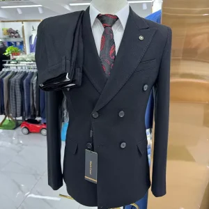 High Quality Two-Piece Men’s Wedding Suit Sets Business Office Fashion Blazer + Pants Top Men’s Clothing