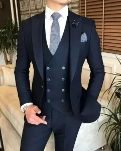 High Quality Wedding Tuxedos Slim Fit Blazer for Men Formal Plus Size Men’s Suits Blazer