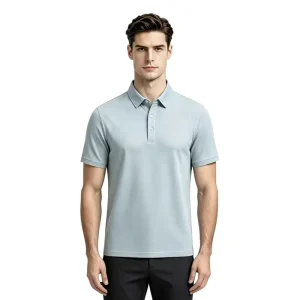 High quality Men’s Polo Shirts Moisture wicking Suitable for Both Casual and Formal Wear with a Collared Short sleeve Design