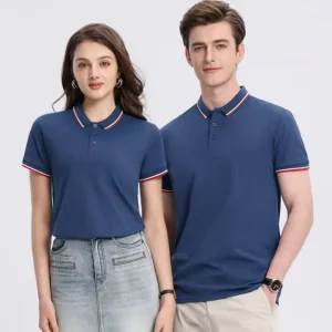 High quality men’s polo shirt with half sleeves modern business and leisure office summer leisure and outing customization
