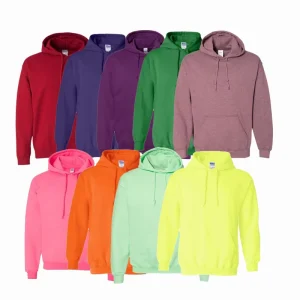 Hooded Sweater Men 45 Colors Black Casual White Winter OEM Bulk Style Custom Logo Hoodie