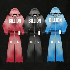 Hoodie Manufacturer 100% Cotton Heavyweight Zipper Hoodie Sets Acid Wash Sweatpants and Zip up Hoodie Sets for Men