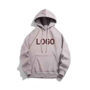 Hoodies Oversized With Logo and Artwork Design Personalized Sweatshirts Red for Men and Women Pocket