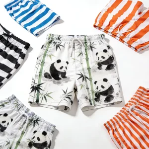 Hotel Resort Custom Logo Men’s Swim Trunks OEM Promotional Beach Shorts Supplier