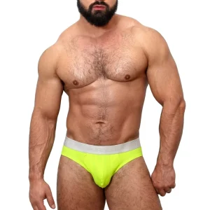 Ice Knitted Cotton Spandex Comfortable Breathable Classic Rise Fit Custom Logo Quick Dry Eco-Friendly Solid Color Men Briefs