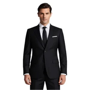 In Stock Plus Size High End Men’s Business Casual 3 Pieces Suit Solid Color Formal Men’s Business Suit Suitable for Business