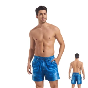 In Stock Tan Through Men’s Beach Short SwimWear 1 Piece Swim Trunks Say Goodbye Tan Line