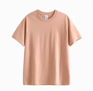 JAC22 WT176 Men’s Pure Cotton Round Neck Short Sleeved T-shirt