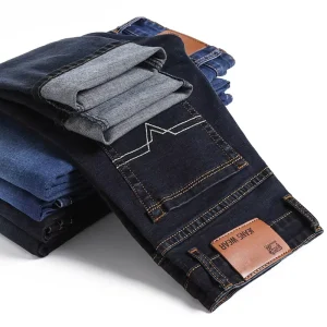 Jeans Factory Direct Sales Summer and Autumn Slim Straight Boys Trousers Casual Breathable Wear Men’s Pants Denim Jeans