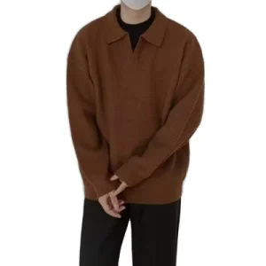 Knit Basic Wear Quater Zip Pullover Men Knitwear 1/4 Zip Pullover Sueteres De Hombre Knitwear Homme Mens Knitwear