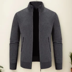 Knitwear Cardigan Turtleneck Lapel Thickened Warm Clothing Men’s Sweater Men’s Jackets