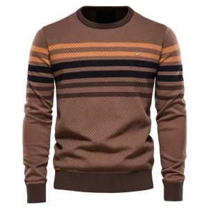 Knitwear Manufacturers Custom Winter Knitting Pullover Sweater Top Long Sleeve Crew Neck Basic Jumpers Man Sweaters