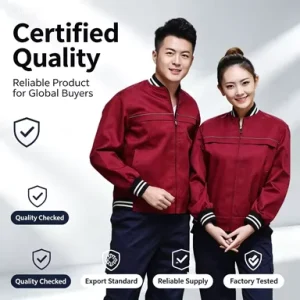 Labor Protection Moisture-wicking Cotton Men’s Autumn Thickened Workshop Work Coveralls Workwear