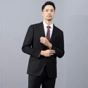Latest Design Black Men’s Suits & Blazer 2 Piece Version Slim fit Business Best Man Dress Groom Wedding Suits for Men