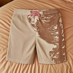 Lightweight Quick Dry Water Color Changing Swim Trunks Beach Swimsuit