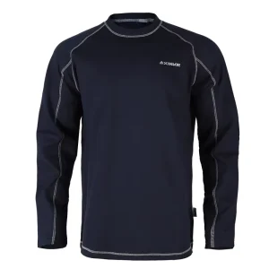 Long Sleeve Men’s Flame Resistant Crew T Shirts NFPA2112 CAT2 Welding Work FR Fire Retardant Shirts