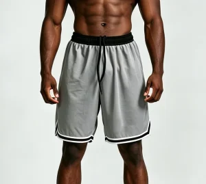 Low MOQ 100% Polyester 140GSM Woven Eco Friendly Anti Wrinkle Windproof Quick Dry Men Basketball Shorts for Summer Outdoor