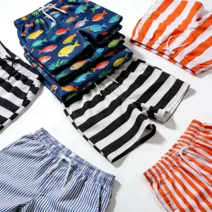 Low MOQ Custom Men’s Swimwear Support Small Order OEM Beach Shorts Manufacturing