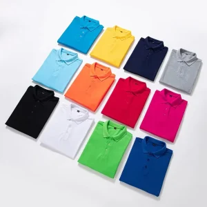 Low Price Quality Men’s Cotton Polo Shirt Custom Logo Work Clothes Golf Polo Shirt