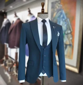 Luxury Elegant Wedding Business Men’s Suit Jacket