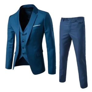 Luxury Men Suits High Quality Formal Costume Hommes Classic Men Suits 3 Pieces Slim Fit Wedding Men blazer