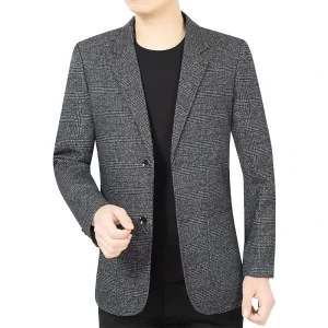 M 3XL Men’s Suit Spring and Autumn Casual Single Suit Top Men’s Jacket