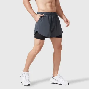 MAYYOUNG Men’s Summer Three-Quarter Fitness Sportswear Quick Drying Gym Prints Marathon Running Shorts Plus Size Active Bottoms