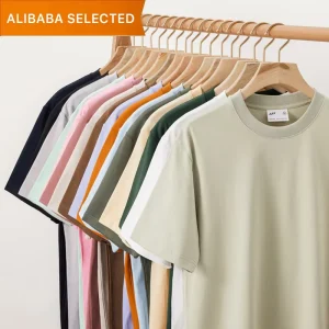 MT2334 Guangzhou Clothing Manufacturer Custom 240g 100% Cotton Blank Drop Shoulder T Shirt Plus Size Men’s T Shirts