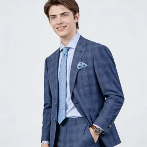 MTM Tailored Men’s Wool Suit Styling Men’s Suit New Design Suits for Weddings and Formal Ceremonies