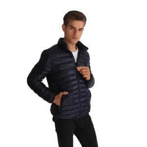 Man’s Plus Size Waterproof Light Winter Goose Down Overcoat