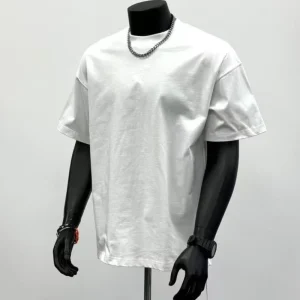 Manufacturer 280gsm Heavyweight 3D Puff Printing T-shirt 100% Cotton Blank Custom T Shirt Oversized Men’s T-shirt