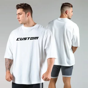 Manufacturer Vintage Streetwear Plain Blank Dgt Printing Logo Unisex Custom T Shirt Heavyweight Graphic Oversized Men’S T Shirts