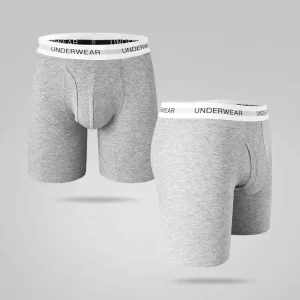 Manufacturers Customized Men’s Cotton Underwear Shorts Solid Underwear Men’s Underwear Plus Size Boxer Briefs for Mens Underpant