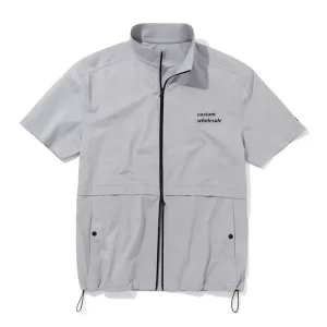 Manufacturers For Clothing Brand Short Sleeve Golf Rain Windbreaker Summer Shirts Men Outdoor Zipper Japan Style Golfer Jackets