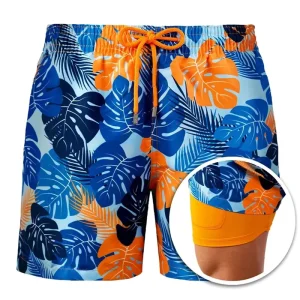 Manufacturer’s Summer New Style Luxury Men’s Breathable Beachwear Designer Swim Shorts with Front Logo 1 Piece Male Beach Shorts