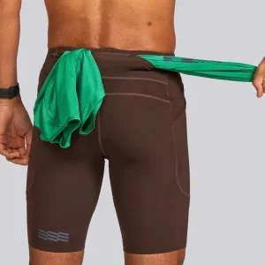 Maternity Athletics High Waist Cotton Tights Lined Female 2 in 1 Stretch Fitness Men Running Shorts