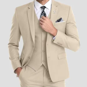 Men Business Suit Set for Wedding and Working