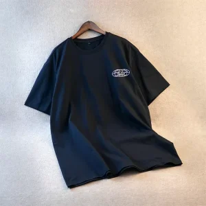 Men Clothes New Styles Tshirts Vintage DTG t Shirt Streetwear Summer Black Oversized t Shirt for Men