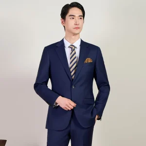 Men Lapel Blazers Formal Suits for Wedding Party Use Business Men’s Suits Business Formal Wear Work Wear Interview Wear