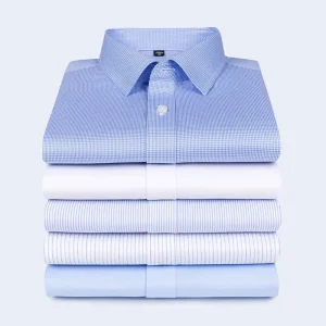 Men Long Shirts Fashion Autumn Printed Casual Business Men’s Long sleeved Shirt Men’s Button Shirts