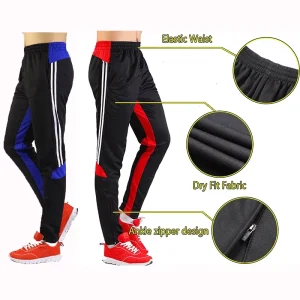 Men Multi color Soccer Pants Sports Trousers Customised Sportswear Football Pants Adults for Men