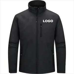 Men Spring Autumn Outdoor Casual Jacket Men Soild Zipper Sport Coat Waterproof Windproof Fleece Lined Fashion Jackets