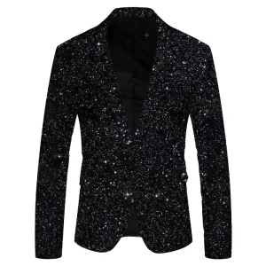 Men Suit for Wedding Vintage Tweed Blazer Sport Coat